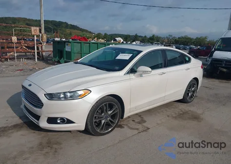 2014 Ford Fusion Titanium из США, поврежденный, VIN 3FA6P0K91ER311242